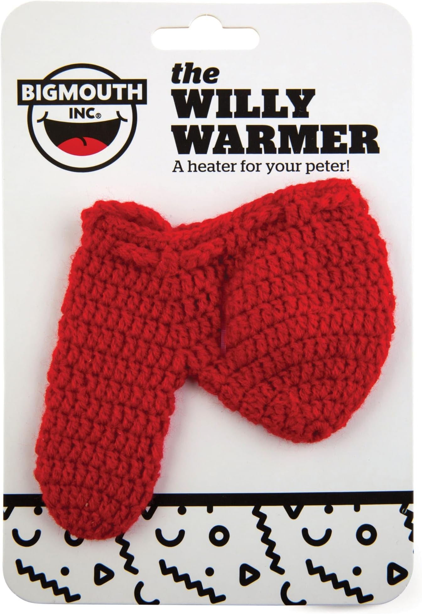 BigMouth Inc Willy Warmer - Knit Willy Warmer for Men - Hilarious Gift for Pranks - Naughty Gag Gifts for Husband, Boyfriend
