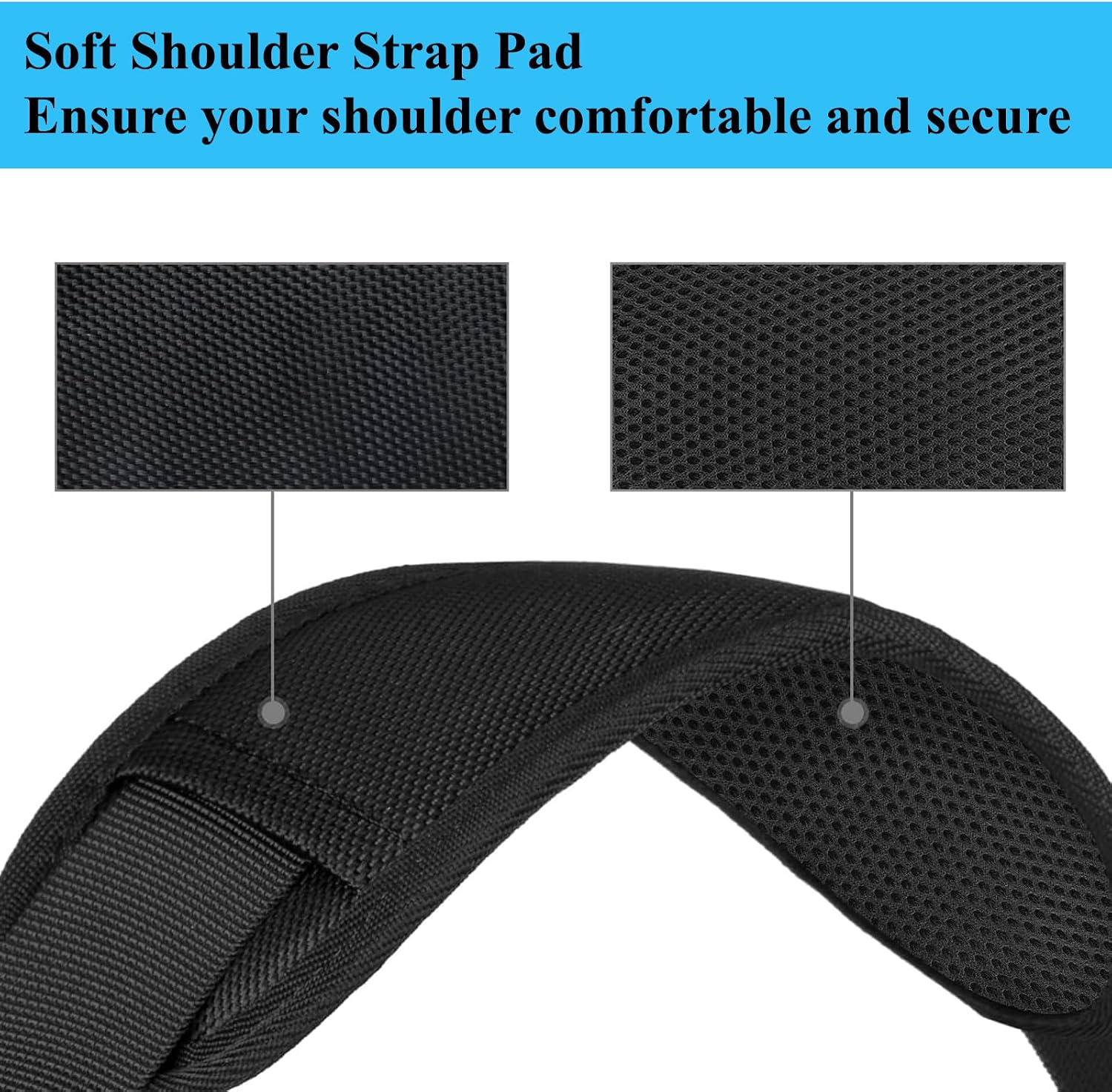 Shoulder Strap for Yeti Daytrip Lunch Bag Shoulder S'trap, 60" Universal Adjustable Padded Shoul'der Strap Replacement with Metal Hooks for Lunch Bag/Crossbody Bag