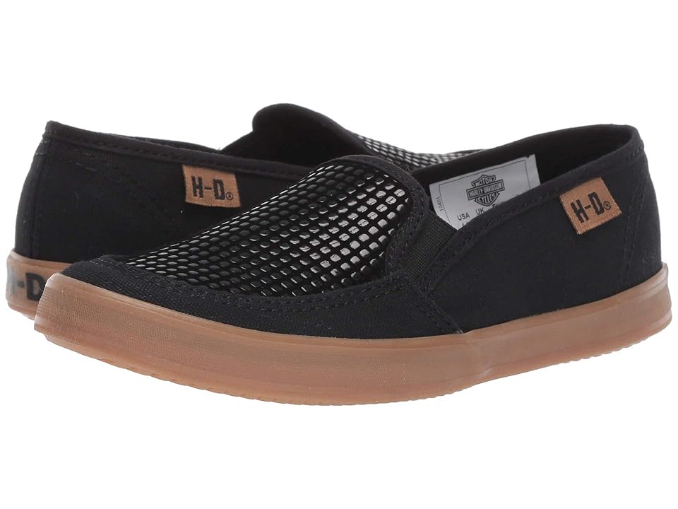 

Harley-Davidson Gridely (Little Kid/Big Kid) (Black) Women's Flat Shoes