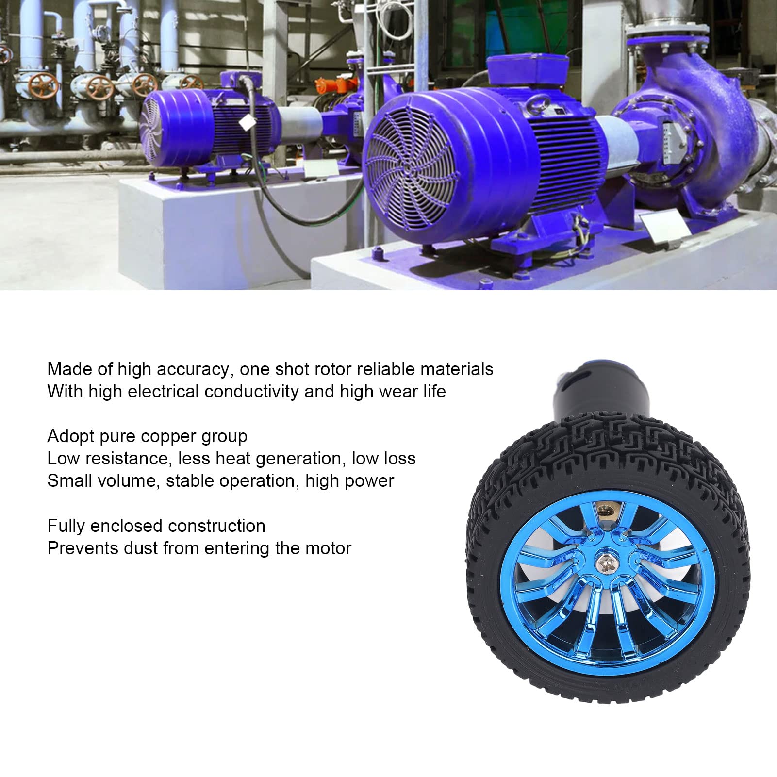 DIY Encoder Gear Motor With Mounting Bracket 65mm Wheel Kit For Smart Car Robot Dc12v40rpm