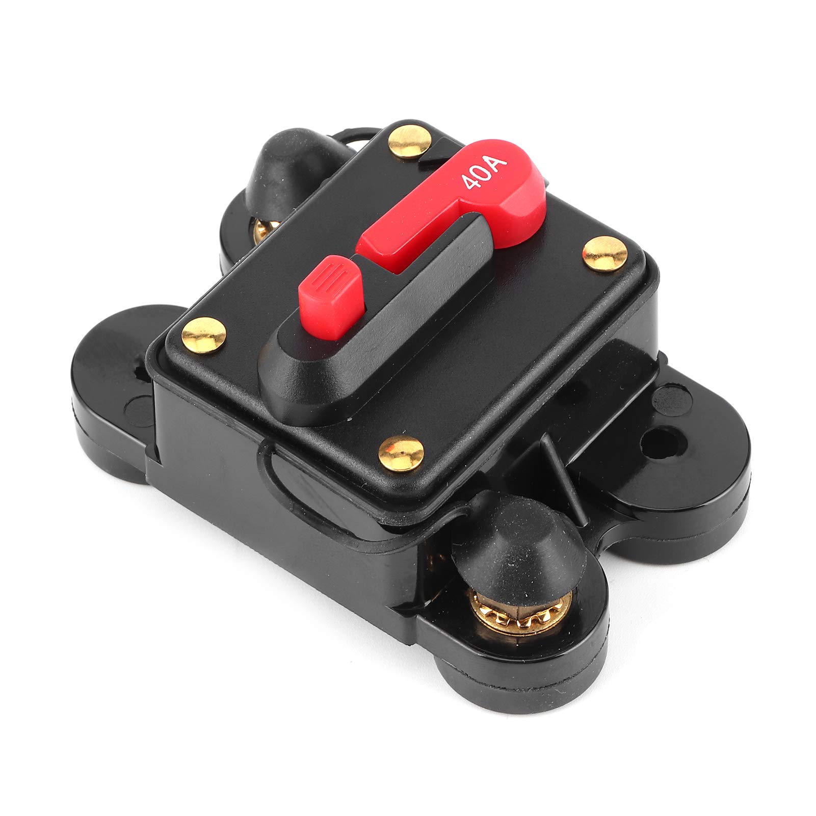 Przełącznik mocy, samochodowy system audio, automatyczny wyłącznik mocy 12 V-24 V DC, ochrona samochodu, łodzi, stereo (B(40A))
