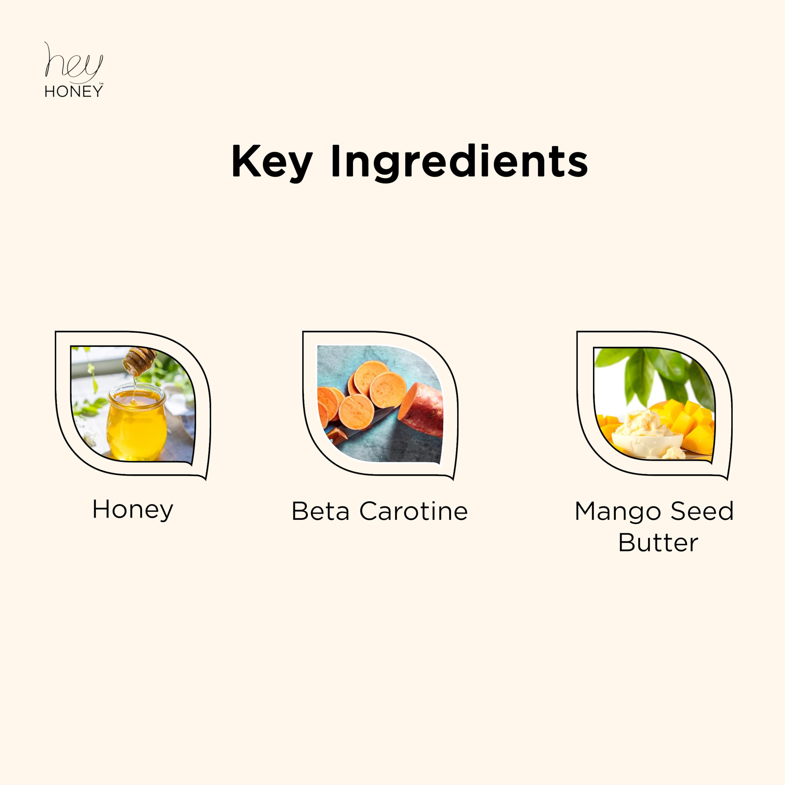 Hey Honey Skincare Mango Herbal Mineral Scrub Dead Sea Salt Exfoliator for Body & Face | Gently Buffs, Smooths & Hydrates Skin | Cruelty-Free, Paraben-Free, Vegetarian | 6.7 oz