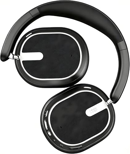 MMWOWARTS Over Ear Wireless Headphones with 120H Playtime, Hi-Res Audio, Deep Ba