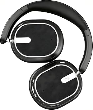 Over Ear Wireless Headphones with 120H Playtime, Hi-Res Audio, Deep Bass, Memory Foam Ear Cups