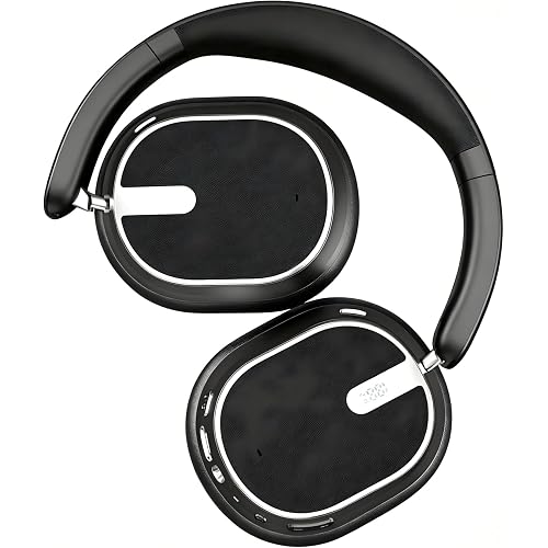 Over Ear Wireless Headphones with 120H Playtime, Hi-Res Audio, Deep Bass, Memory Foam Ear Cups