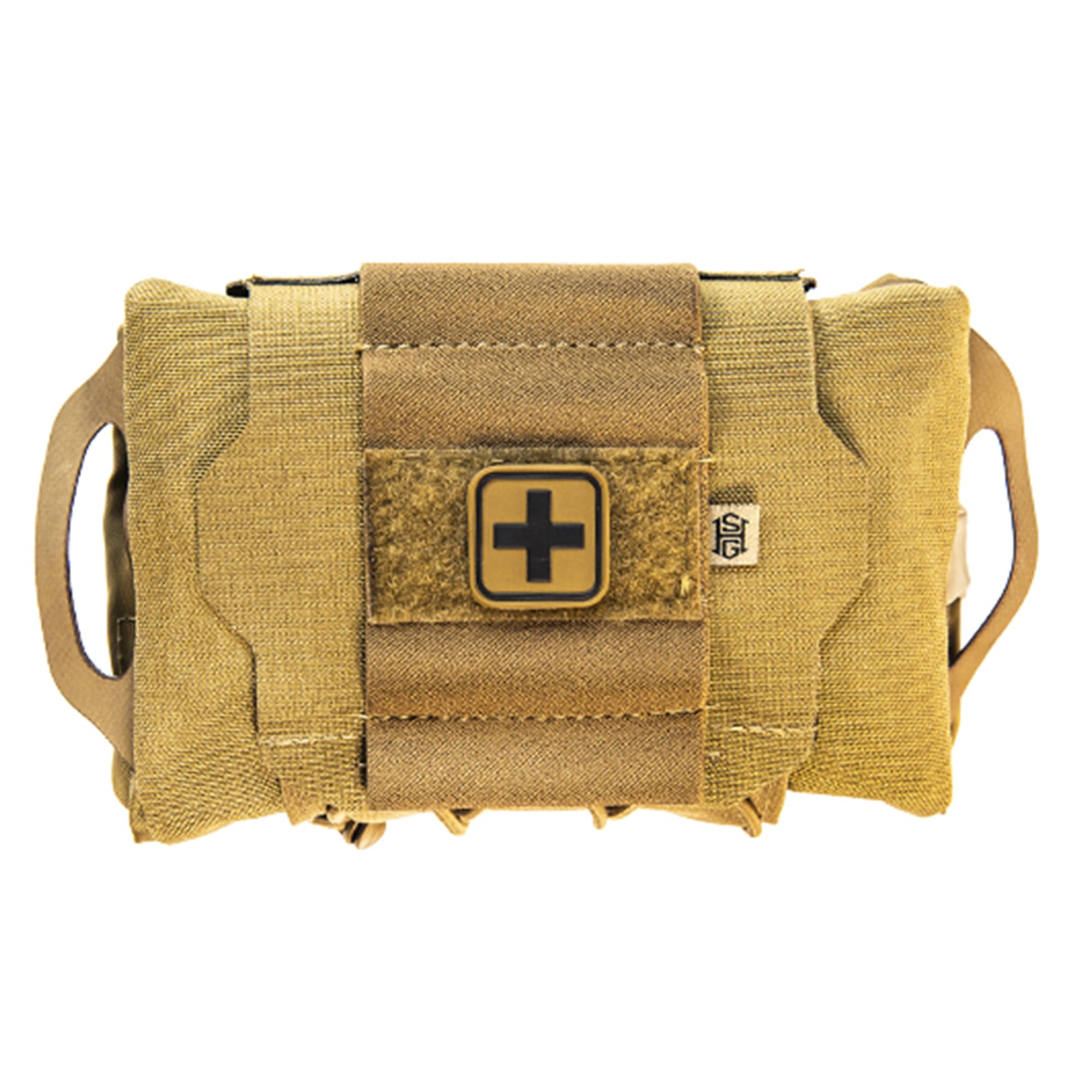 HSGI High Speed Gear Reflex IFAK System | Roll and Carrier | Medical Supply Holder (Coyote Brown)
