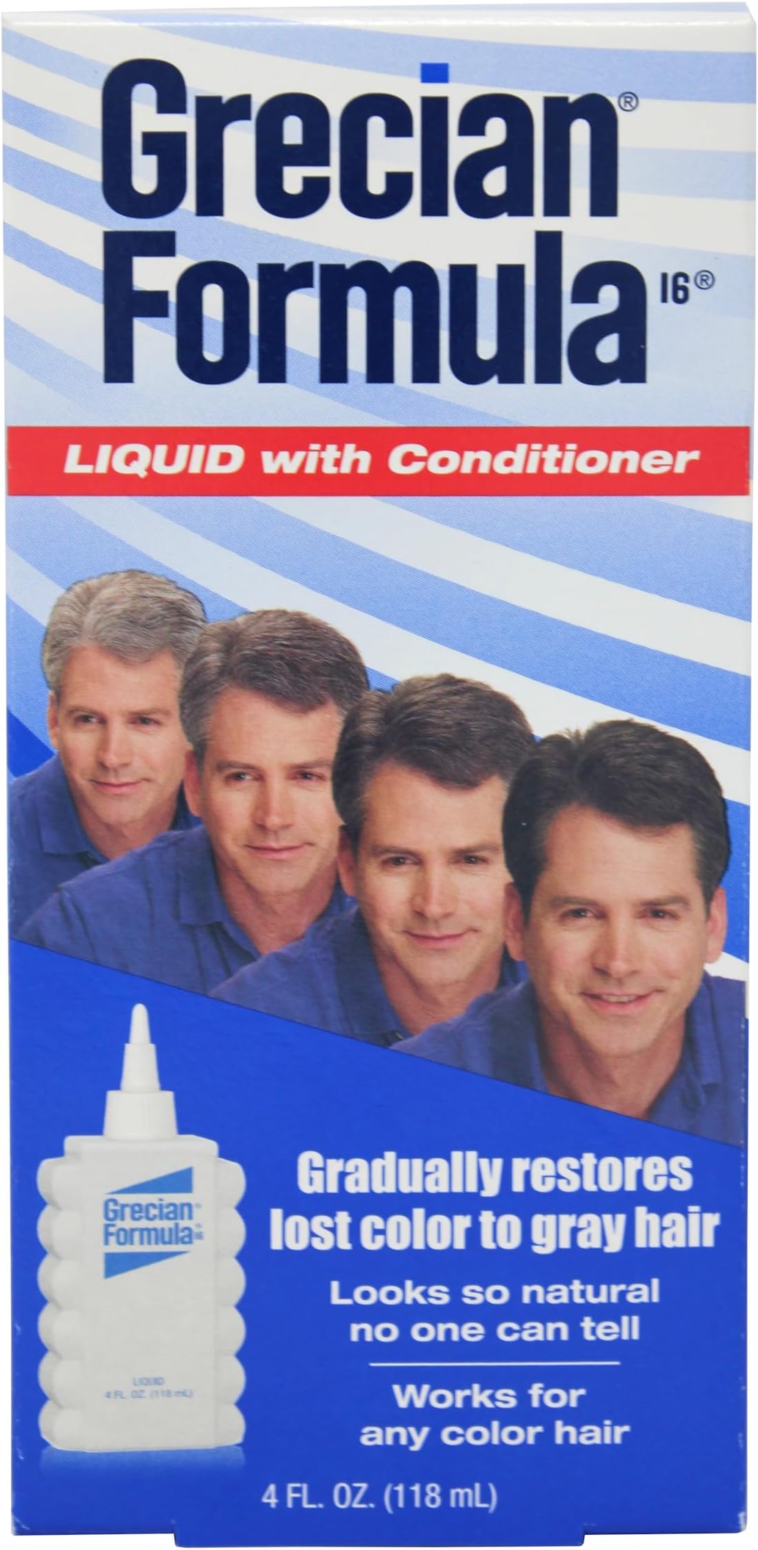 Grecian Formula 16 Liquid with Conditioner 4 fl oz (118 ml)