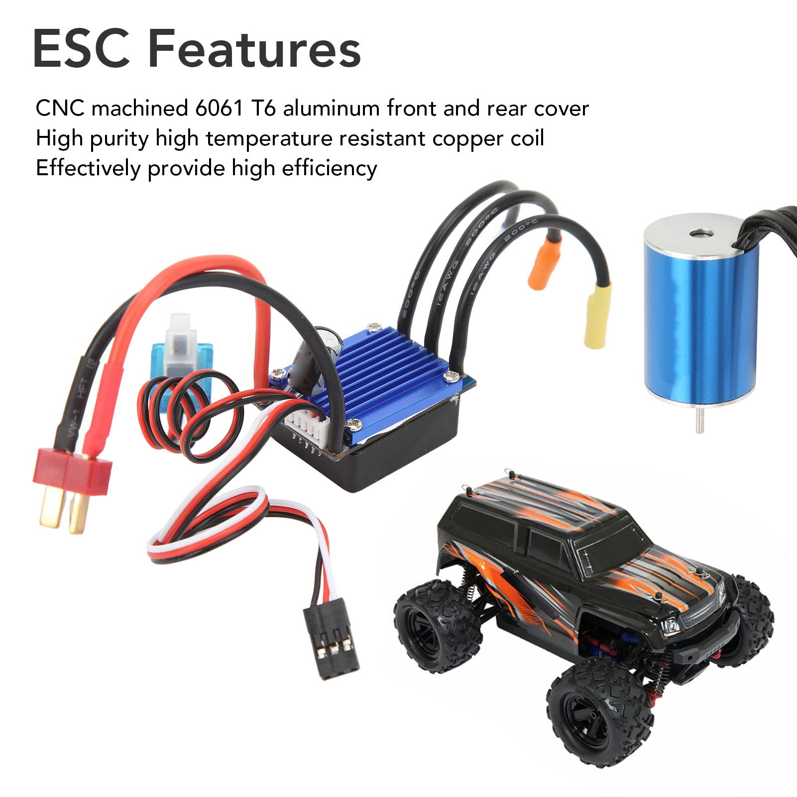 Hobbypark 2435 4800KV Brushless Moteur Et ESC Combo Haiti