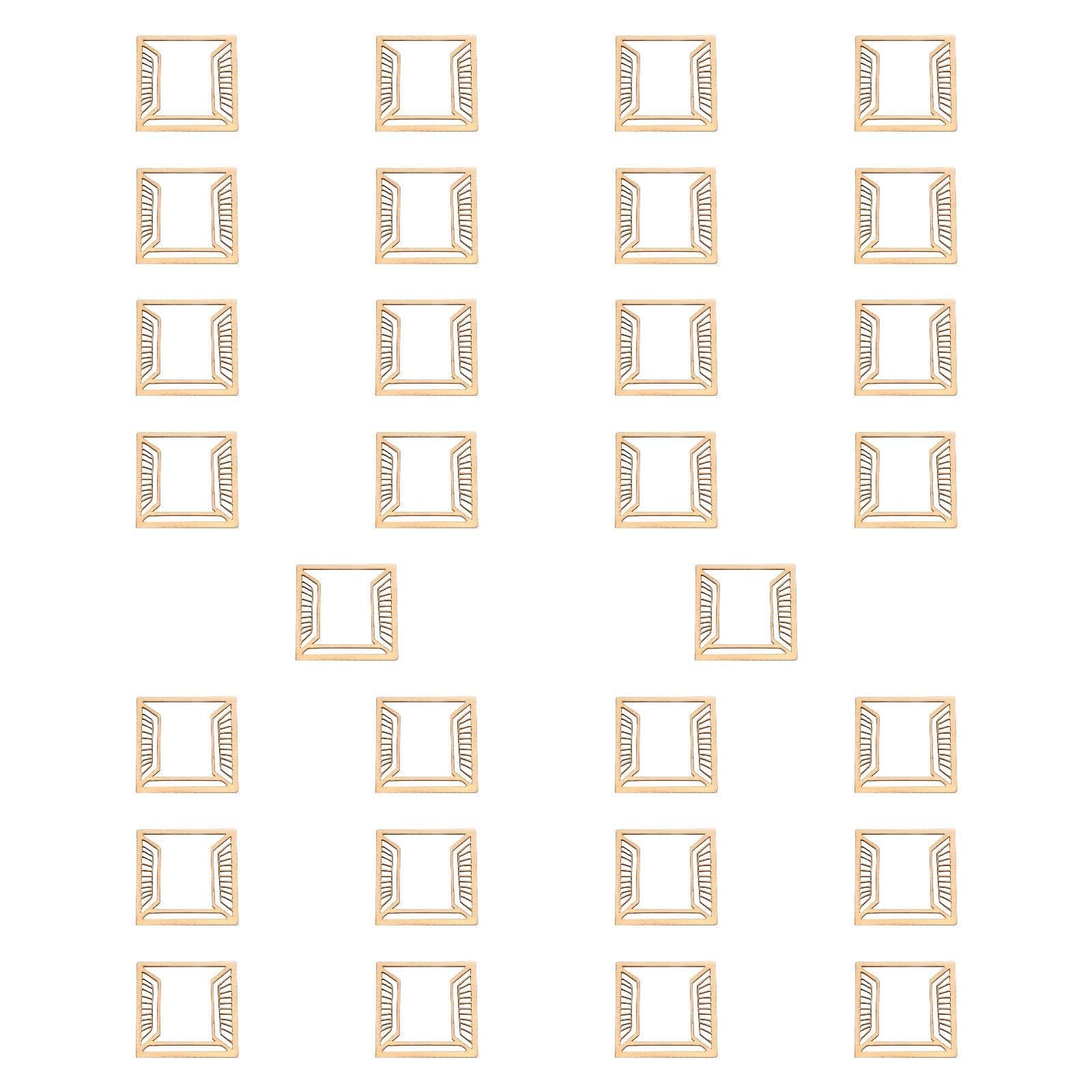 Alcxazs Miniature Diy Doors Wooden Craft Art Projects With Fairy Garden