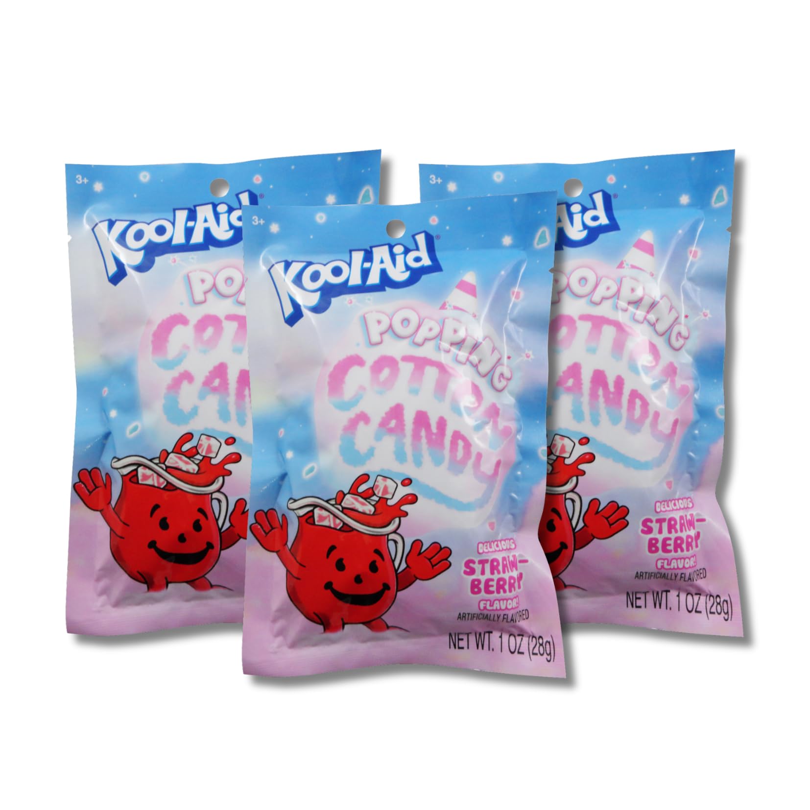 今期 Liten Cotton Candy Knit 完売 pois carla Amazon.com : Kool-Aid Popping Cotton Candy - Pack of 3 - With