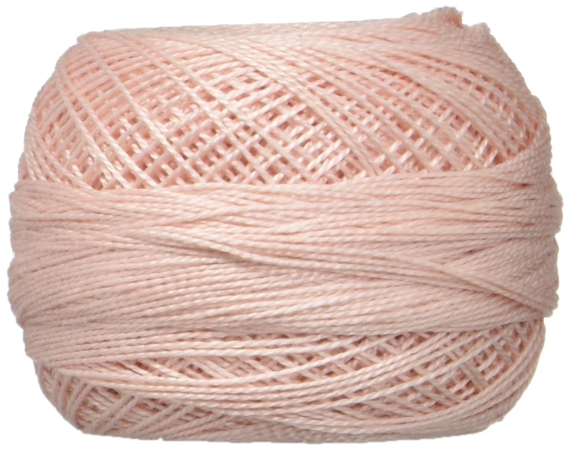 DMC 116 12-225 Pearl Cotton Thread Balls, Ultra Very Light Shell Pink, Size 12