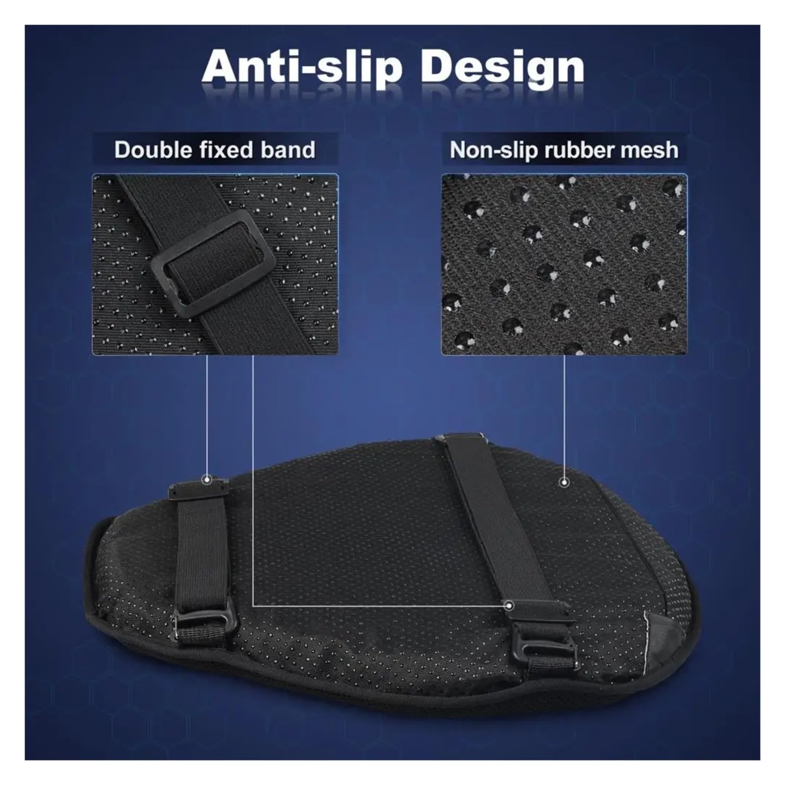 Cuscino Per Sella Moto Cuscino Per Sella Gonfiabile Universale 3D Antiurto Cuscino Per Sella Accessori Per Moto Cuscino sediles