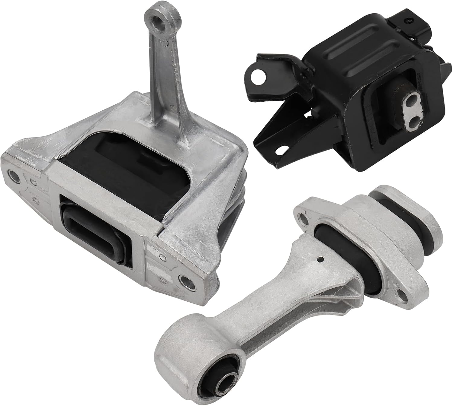Engine Motor Mount Kit 2.0L Compatible for 2017 2018 Hyundai Elantra Replace A71210 GP10136 A71207 21810F2000 21950F2000 21830F9100