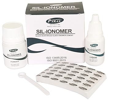 Pyrax SIL-IONOMER Dental Cement for cavity filling