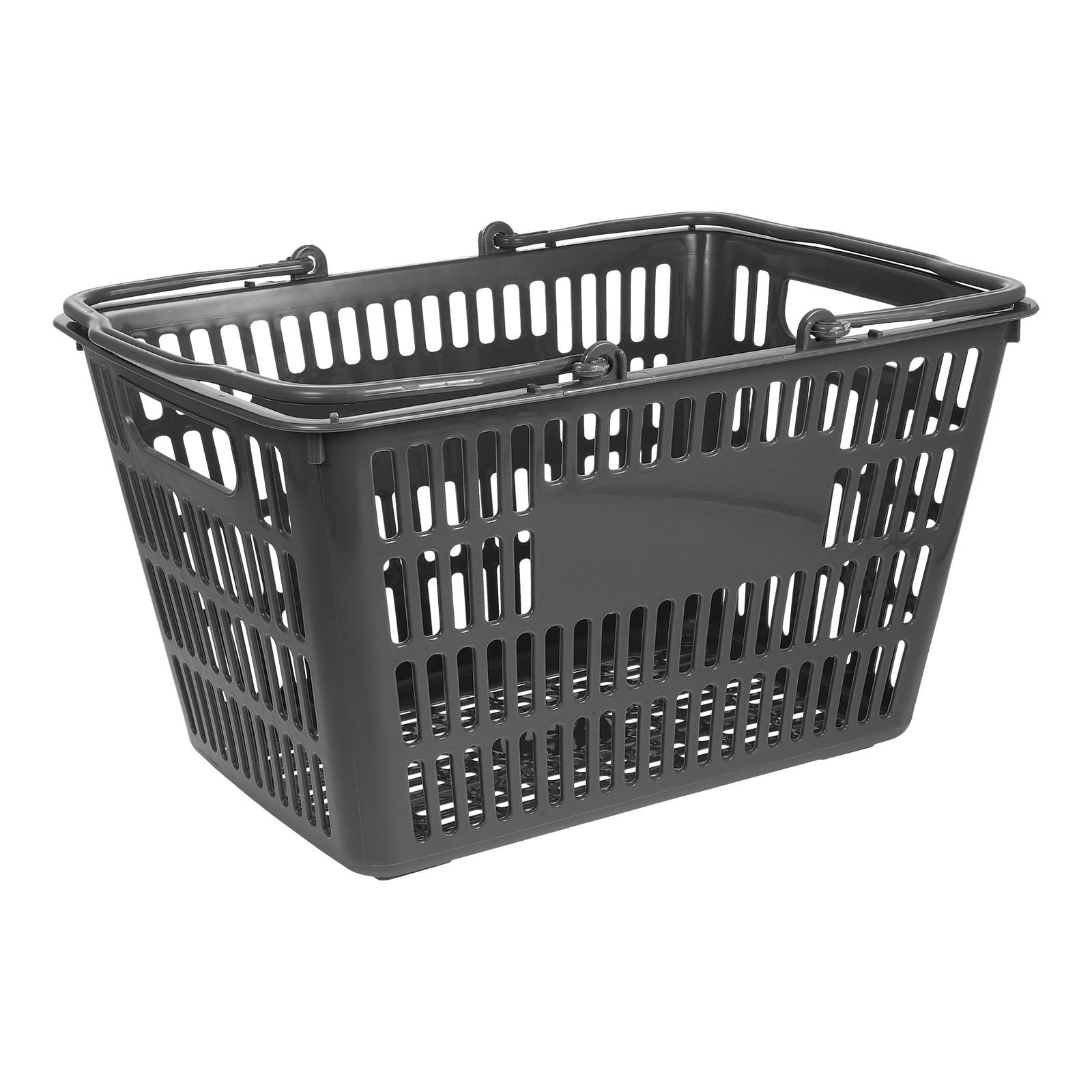 Cesta organizadora para cocina y baño de plástico resistente con asas