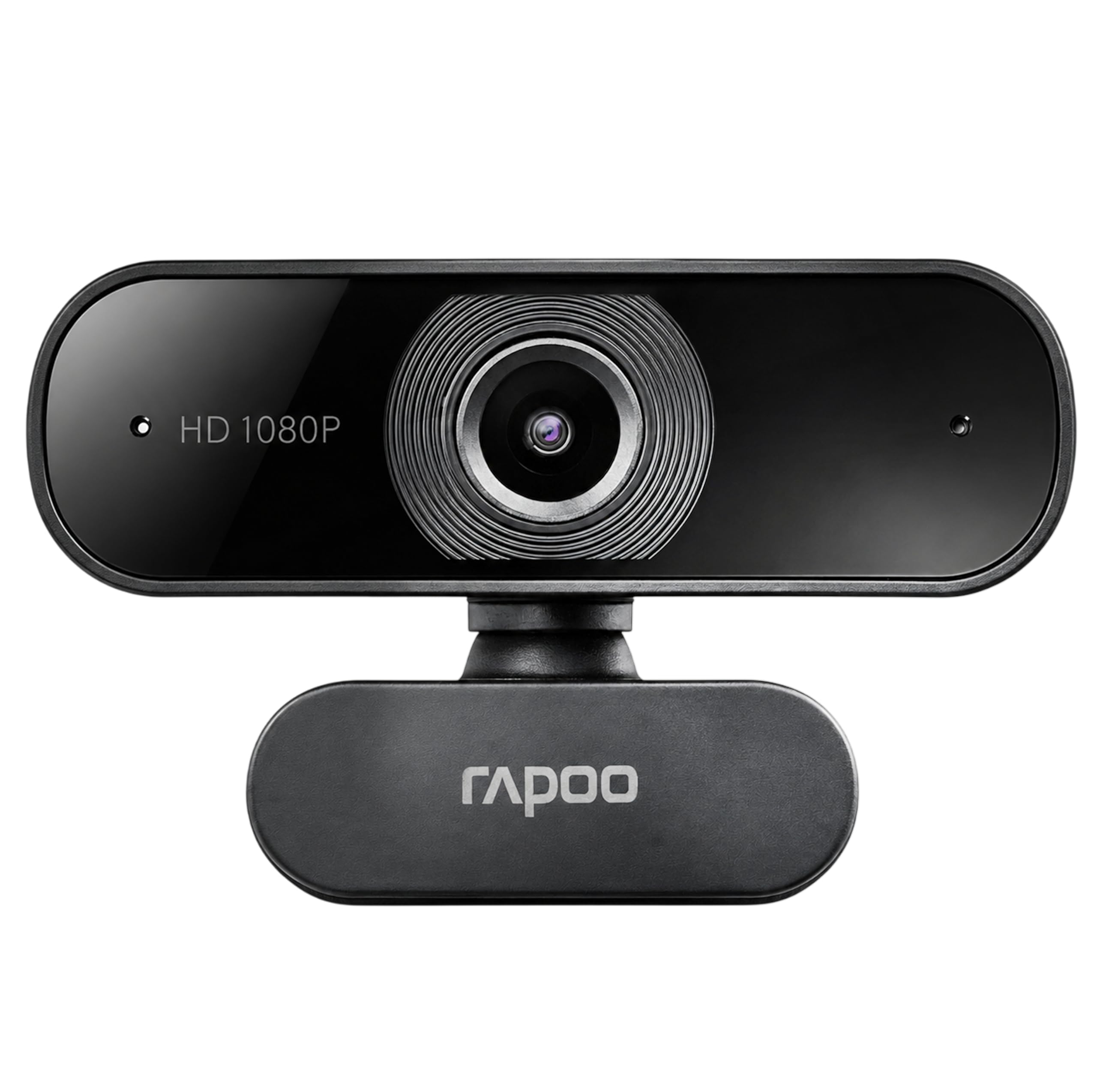 Rapoo HD Webcam with Microphone, C260 USB 1080P, Built-in Dual Noise Reduction Mics, 95-Degree Wide Angle, Zoom/Skype/Teams, Conferencing and Video Calls,2 Megapixels-picture-12
