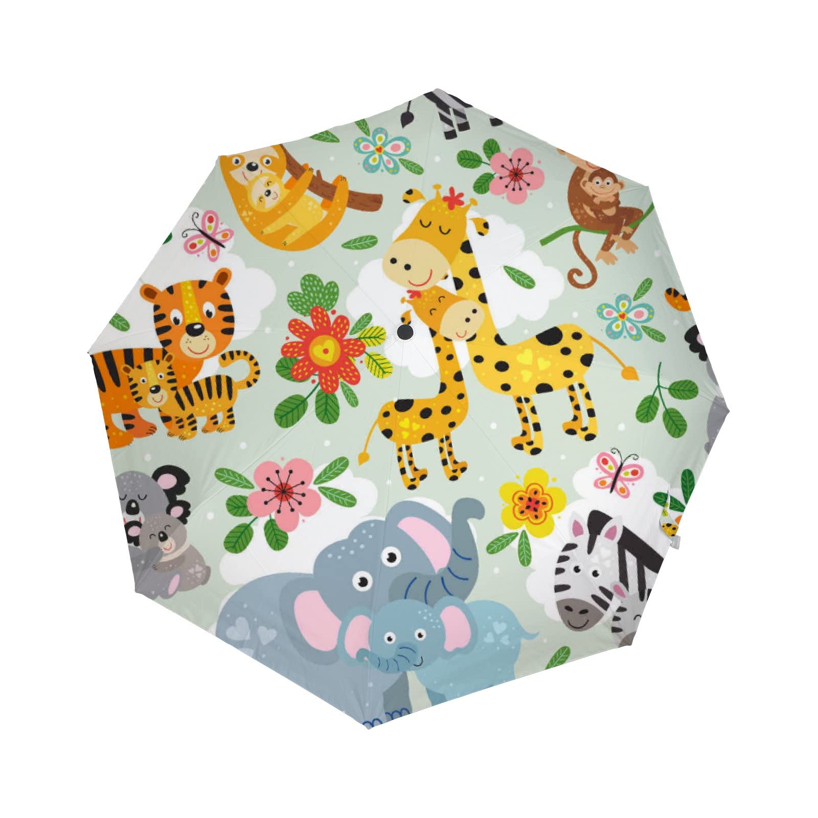 GenericBaegutly Auto Open Close Umbrella Pumpkin Maple Leaves Autumn Thanksgiving Day Halloween Orange Folding Umbrella Sun Rain Compact Umbrella for Women Men Boy Girl Kid