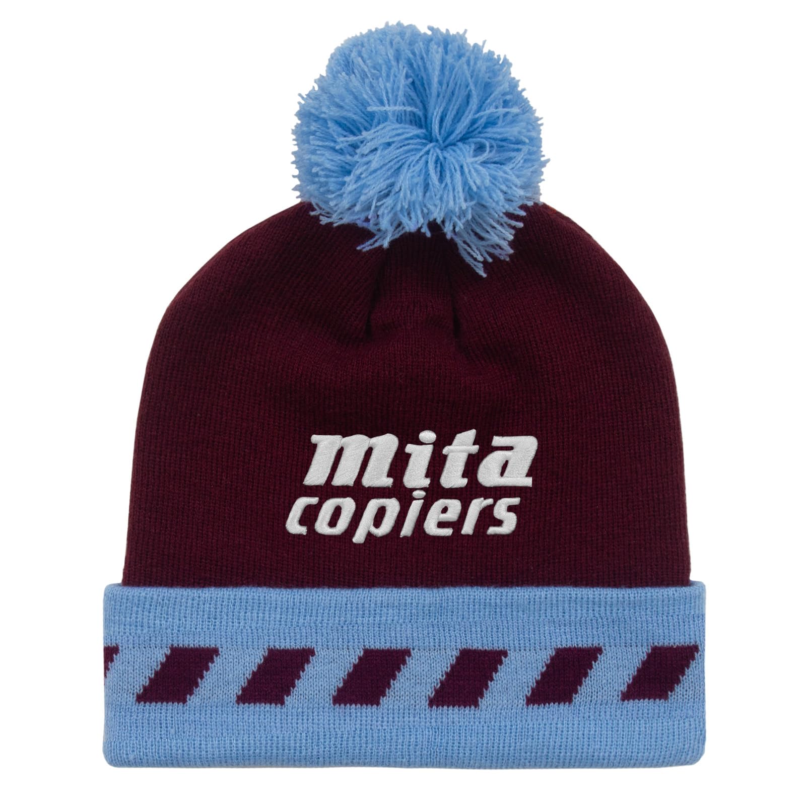 fan originals - Bobble Hat - Acrylic - Burgundy - One Size