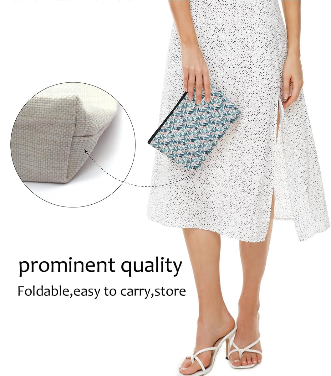 Dragon Makeup Bag Dragon Gifts for Dragon Lover Women Friends Teen Girls Animal Lovers Mother Dragon Stuff Travel Accessories Bag Mothers Day Christmas Birthday Gift Ideas Friendship Appreciate Gifts - Image 7