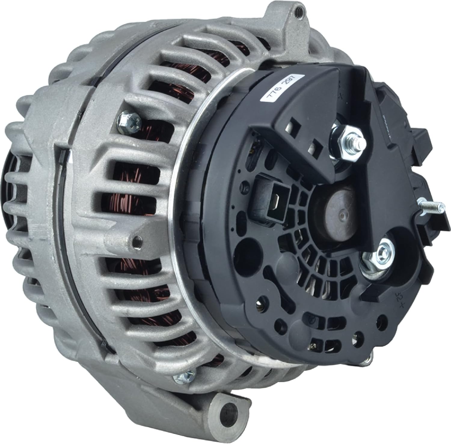 DB Electrical ROTA0172 Alternator Compatible with/Replacement for 0.125 Clock 130 amp CW Rotation 24V John Deere 6135HFC09, 6135HFC95, 6135HFG06 124655080