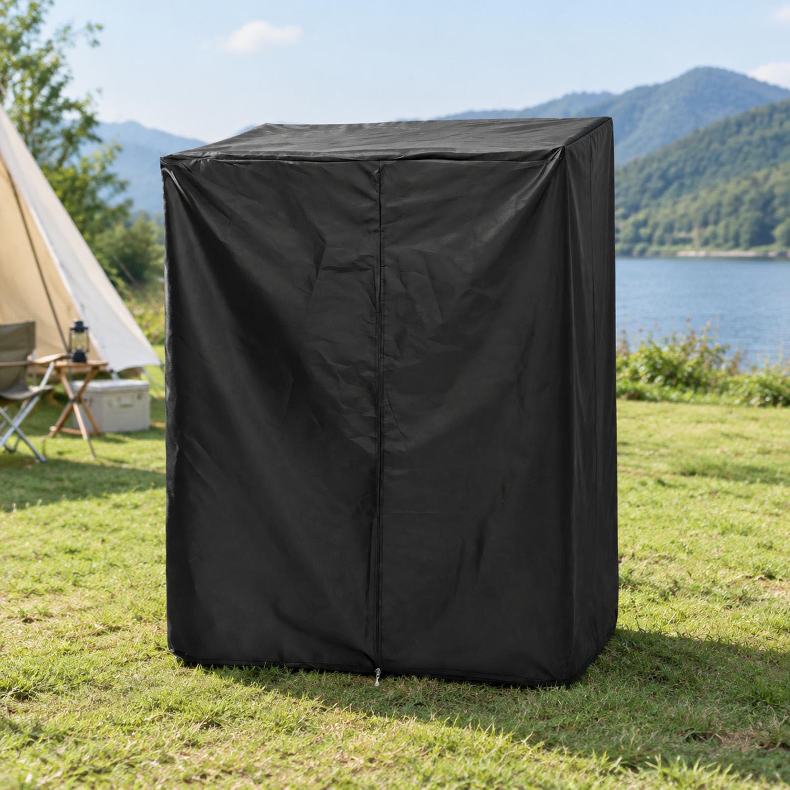 Tienda de privacidad para Ducha de Camping con Cierre de Entrada