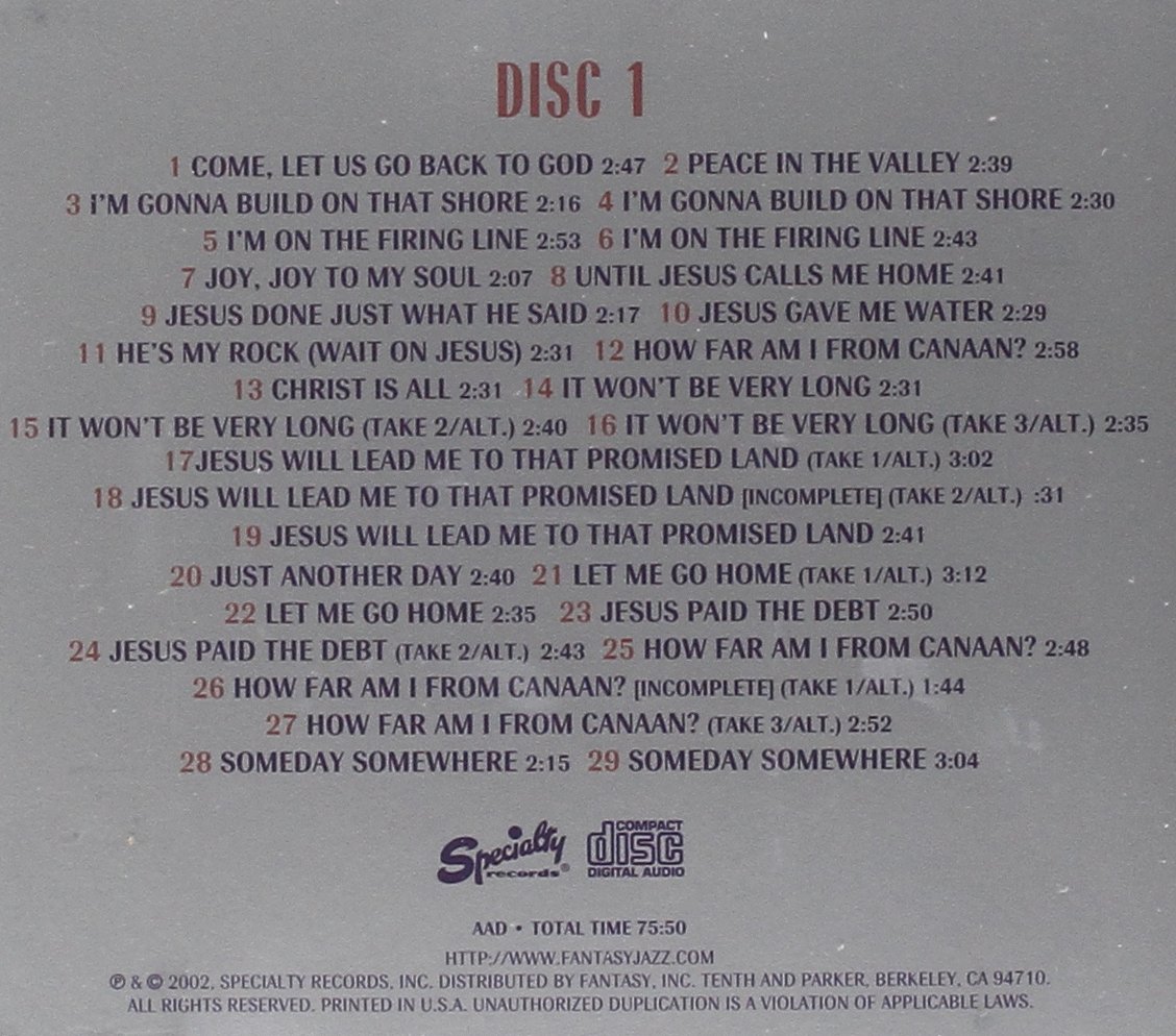 Complete Recordings of Sam Cooke with the Soul Stirrers