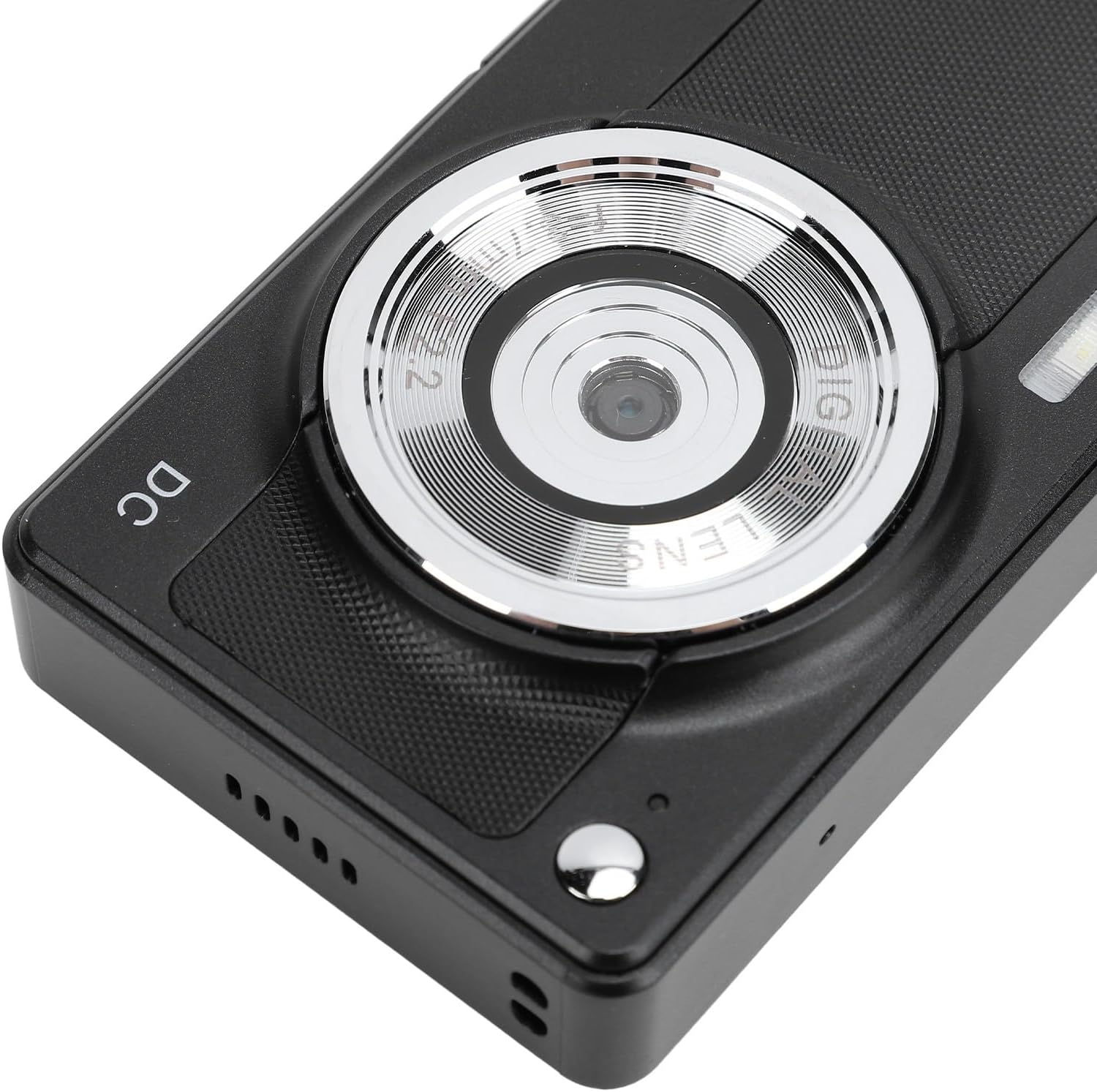 Travel Camera, Student Camera Digital Camera with Auto Focus and 8X Zoom 1080P HD LED Fill Light 50MP for Camping for Teens (Black)