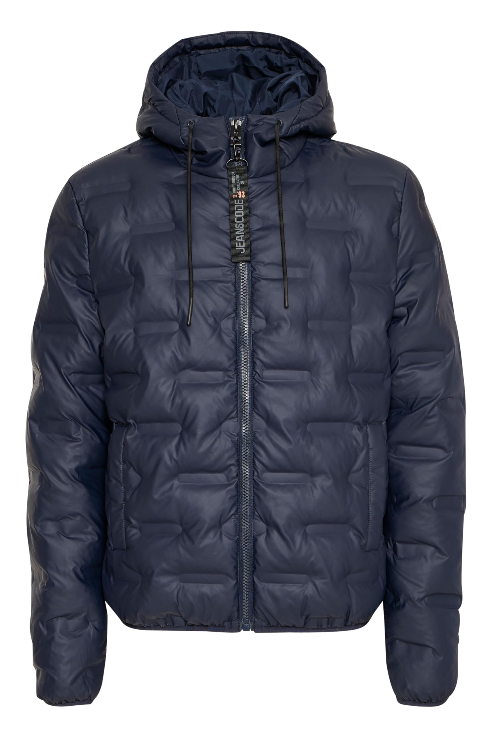 Indicode IDLimans Herren Jacke Winterjacke – Navy, Größe L, Regular Fit