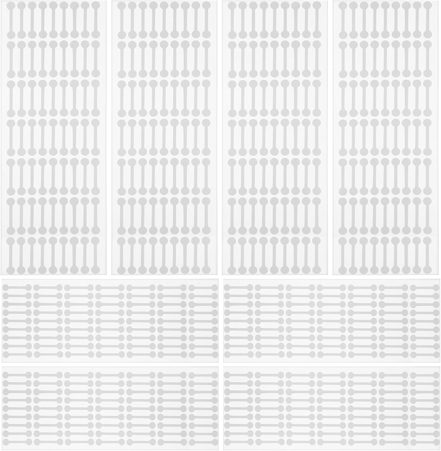 STOBOK 1500pcs Tamper Proofing Sealing Strips Privacy Stickers for Cosmetic Bottles Labels Easy to Use for Secure Packaging and