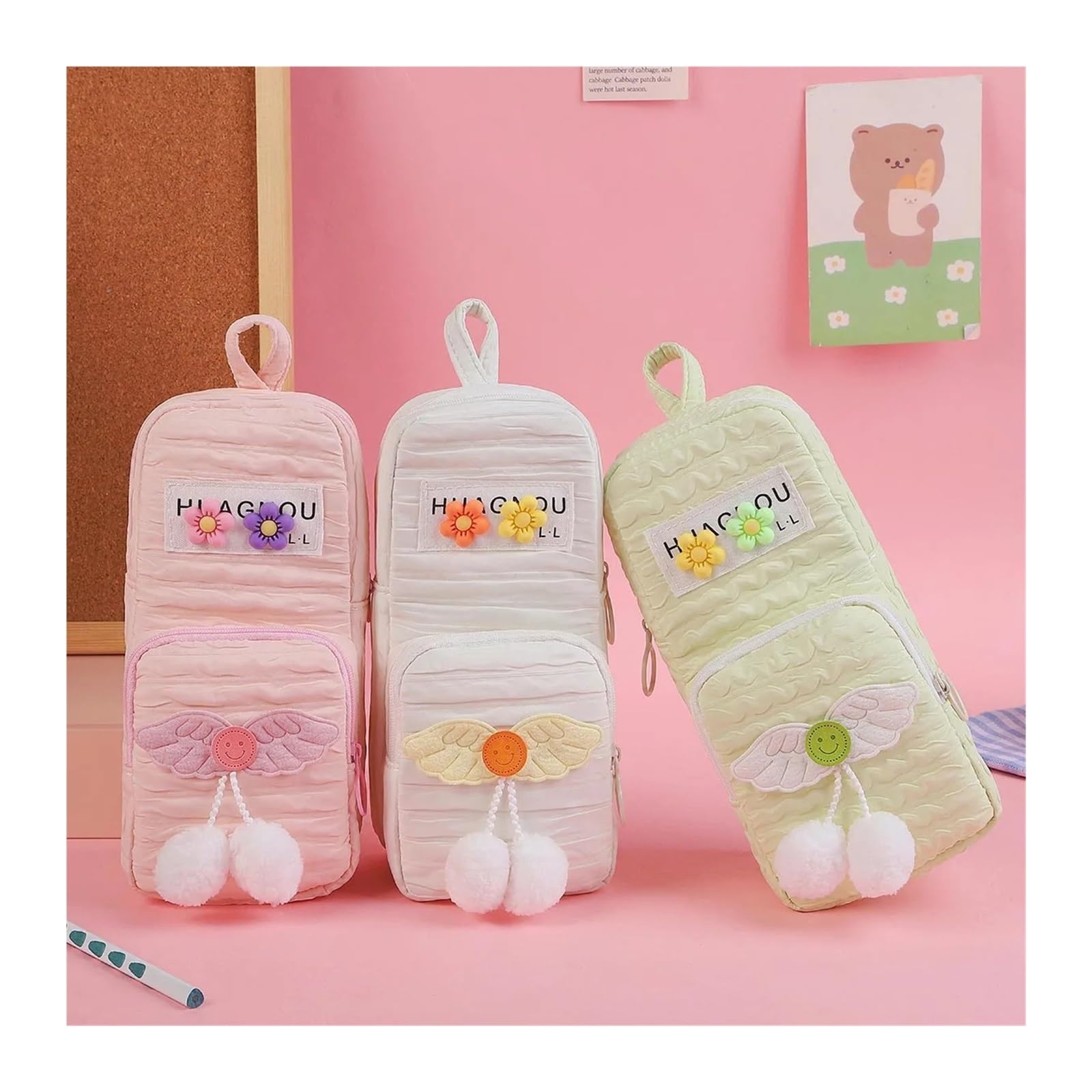Astuccio con fiori for ragazze
