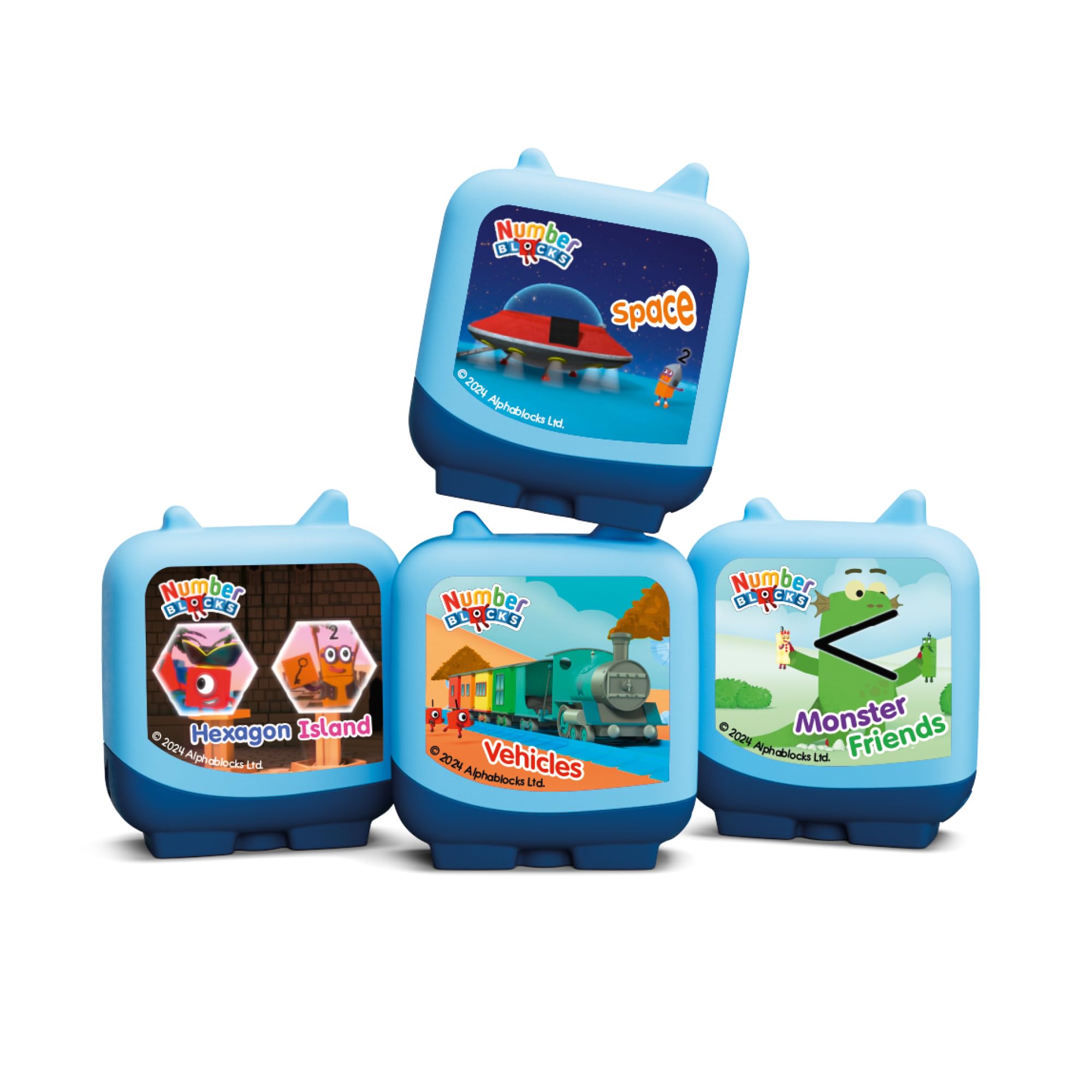 tonies Numberblocks Audio Clever Pocket Tonie Set, for use with Toniebox