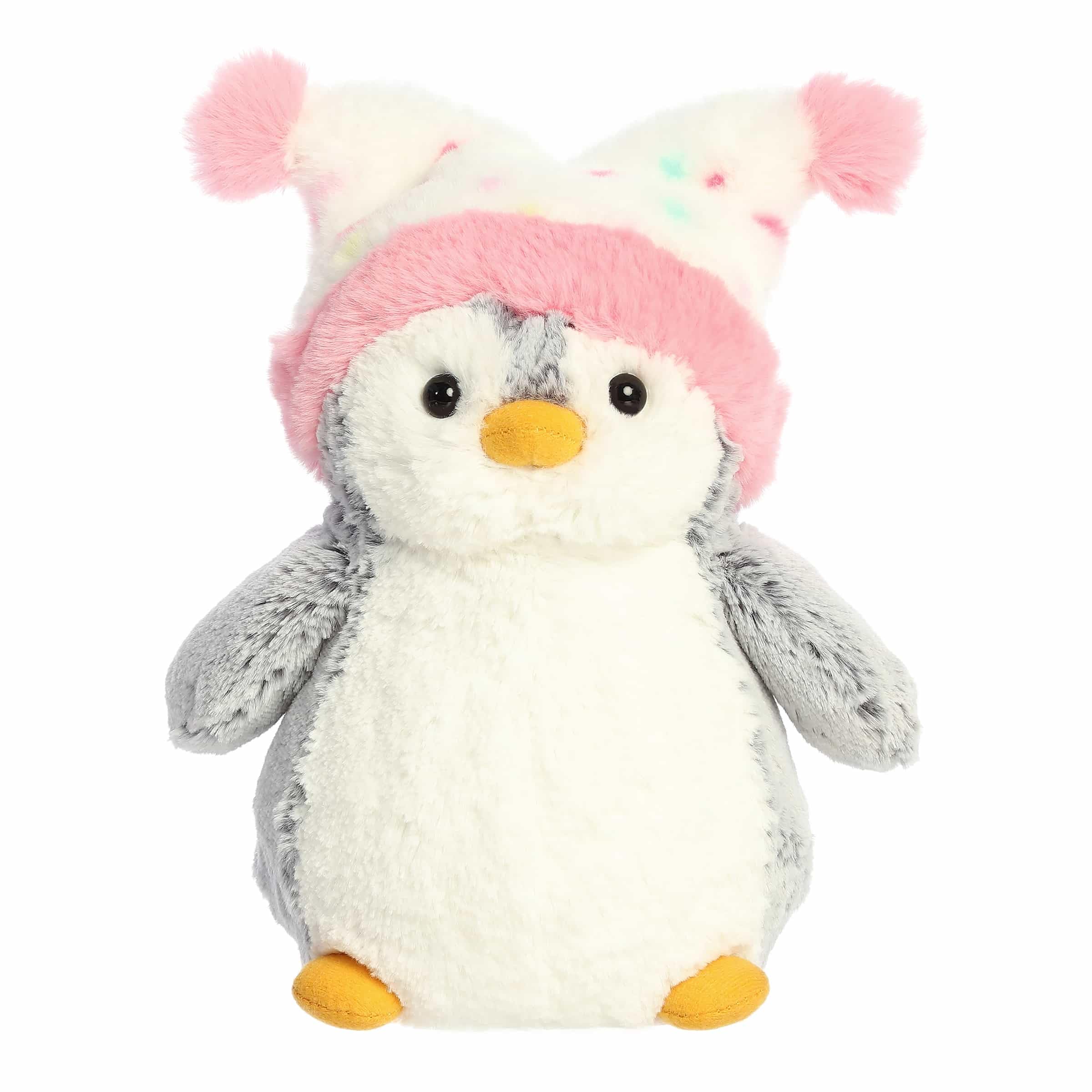 ぬいぐるみ QuoN Spiced & Sorbet & Rainbow Pompom Amazon.com: Aurora® Festive Pompom Penguin™ Pompom Confetti Hat