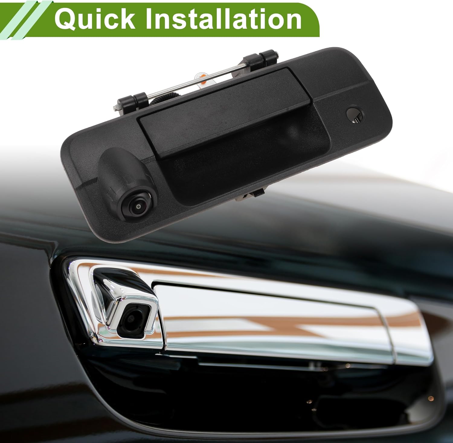 No.690900C050/690900C051 Tailgate Handle Backup Camera for Toyota Tundra 2007-2013 Rear View Reversing Park Assist Camera 1 Set