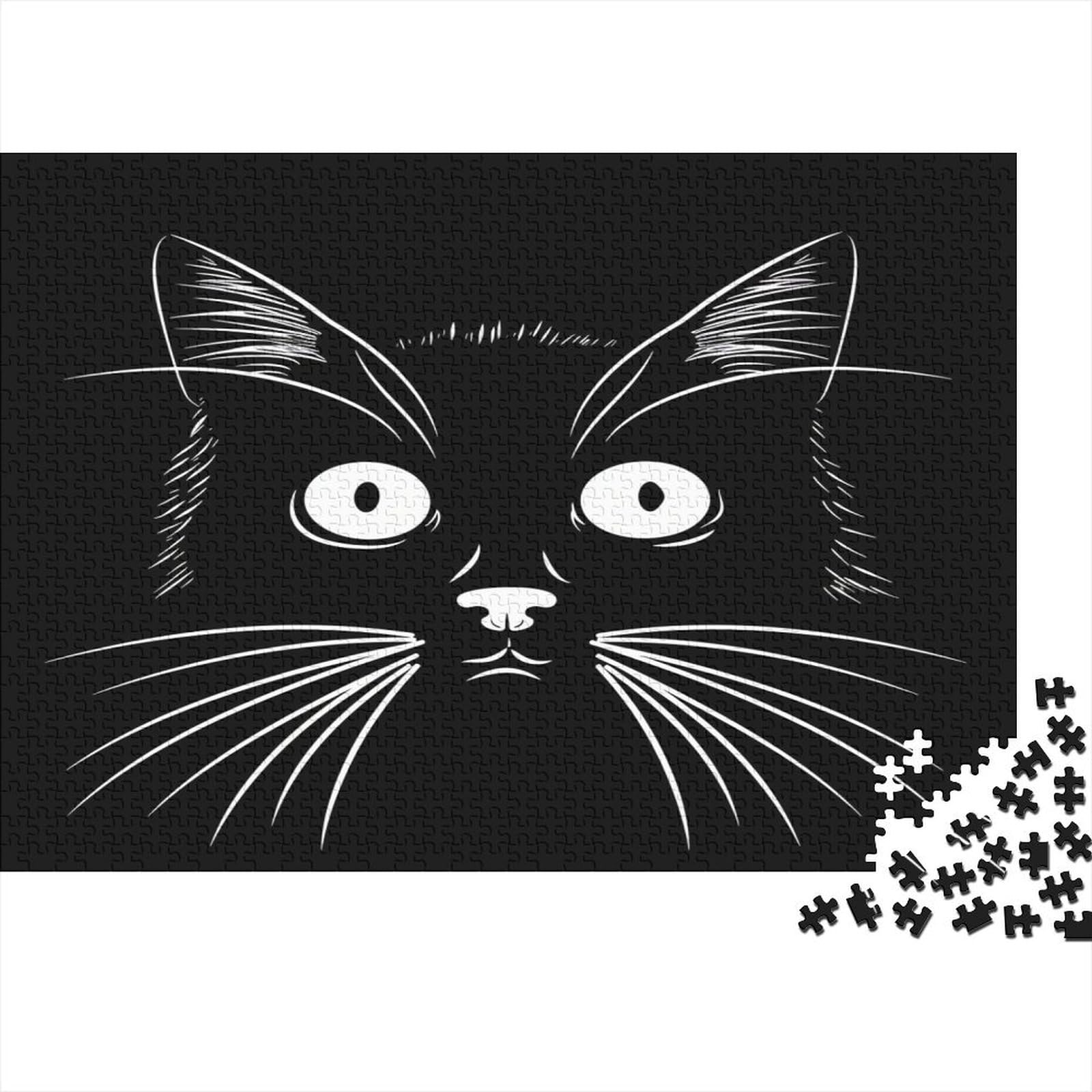 Puzzle dla dorosłych Cat Puzzle 1000 sztuk dla dorosłych 1000 sztuk Puzzle Puzzle Prezent Świetny wybór dla miłośników puzzli do relaksu 1000 sztuk (75 x 50 cm)