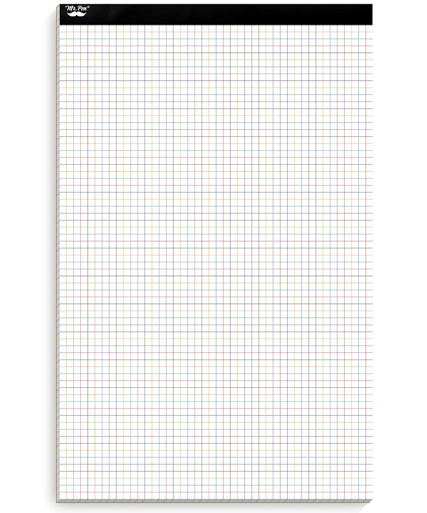 amazon-com-mr-pen-graph-paper-22-sheets-17-x11-4x4-4-squares-per-inch-colored-lined-graphing-paper-grid-paper-graph-paper-pad-1-4-graph-paper-1-4-inch-grid-drafting-paper-large for 1 4 Graph Paper Printable Free Amazon.com : Mr. Pen- Graph Paper, 22 Sheets, 17