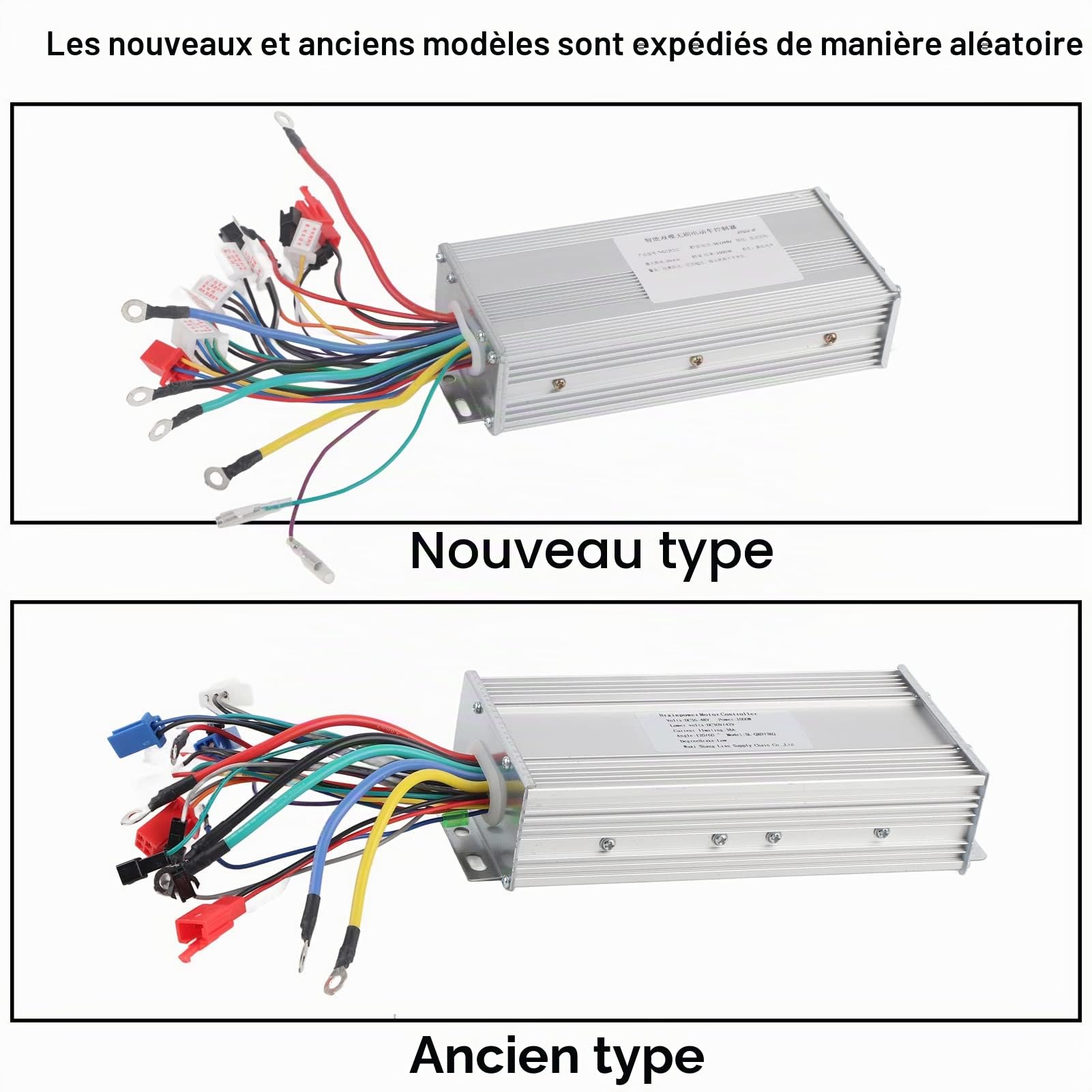 Contrôleur sans brosse de moteur, contrôleur de ue de sinus de moteur de contrôleur de vitesse de moteur de 36V/48V 1000W sans brosse pour la planche à roulettes électrique de scooter d'E-Vélo de b