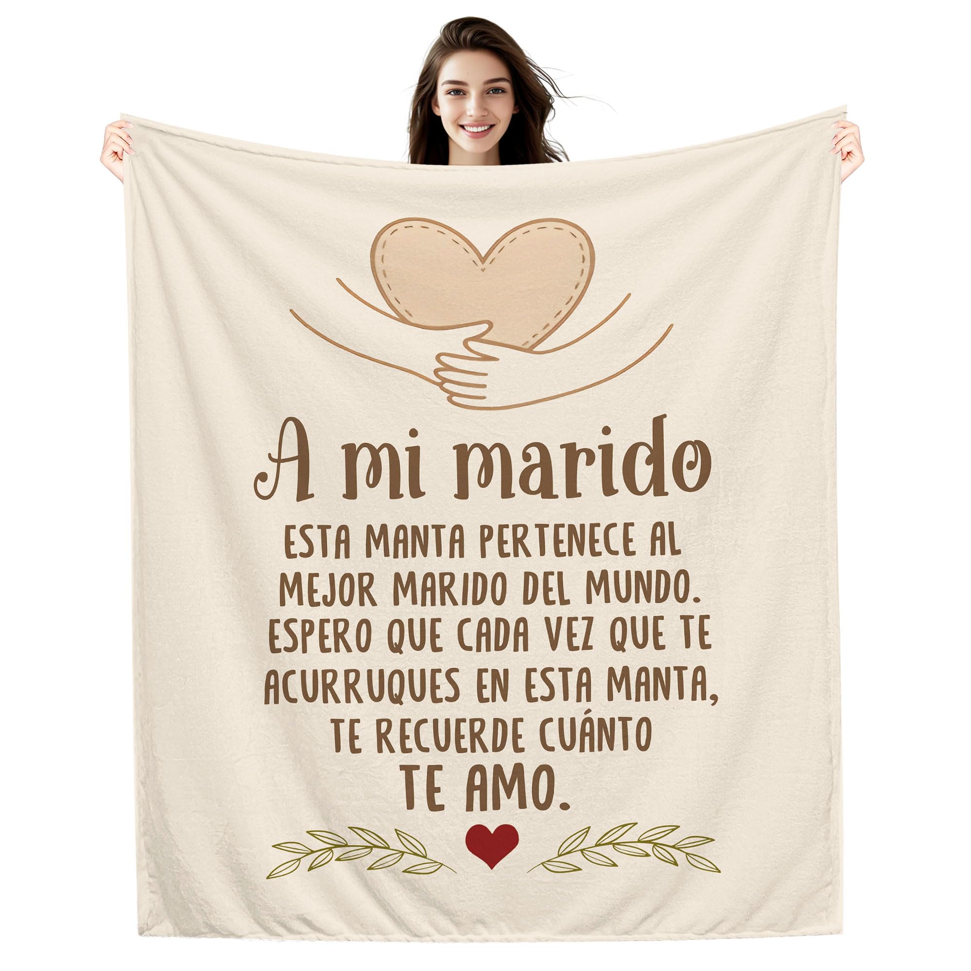 Amorea A mi Abuela Espero Que Cada Vez Que te acurruques en Esta Manta te recuerde cuánto te Quiero Ideas para Regalos Manta para la Abuela Cumpleaños Día de la Madre — view 56