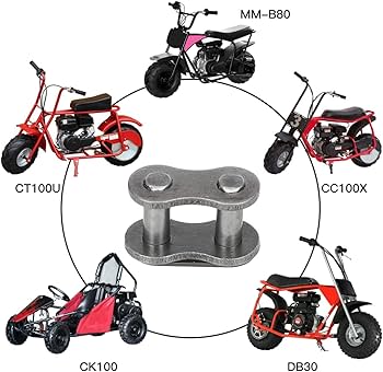 Xpro 125cc HIAORS 420 Chain Master Links (10-Pack) - Fits