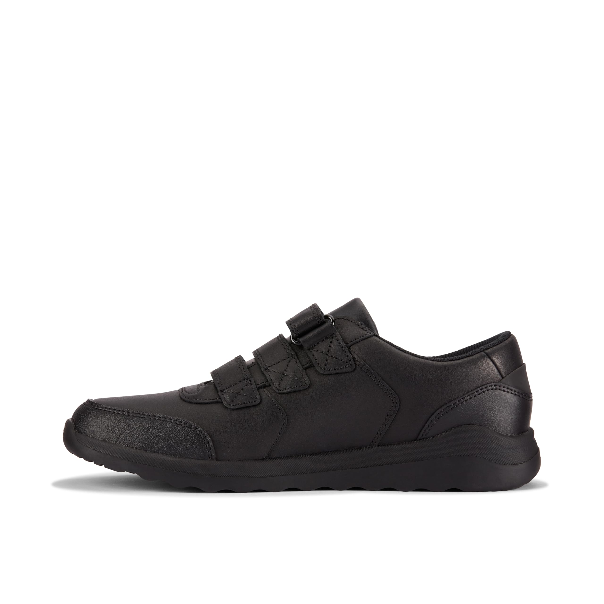 Clarks Daze Step 2 Y Shoes – Unisex, Black Leder, EU38