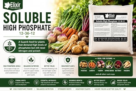 Elixir Gardens Bumper Crop High Phosphate Soluble Plant Food 1kg Bag