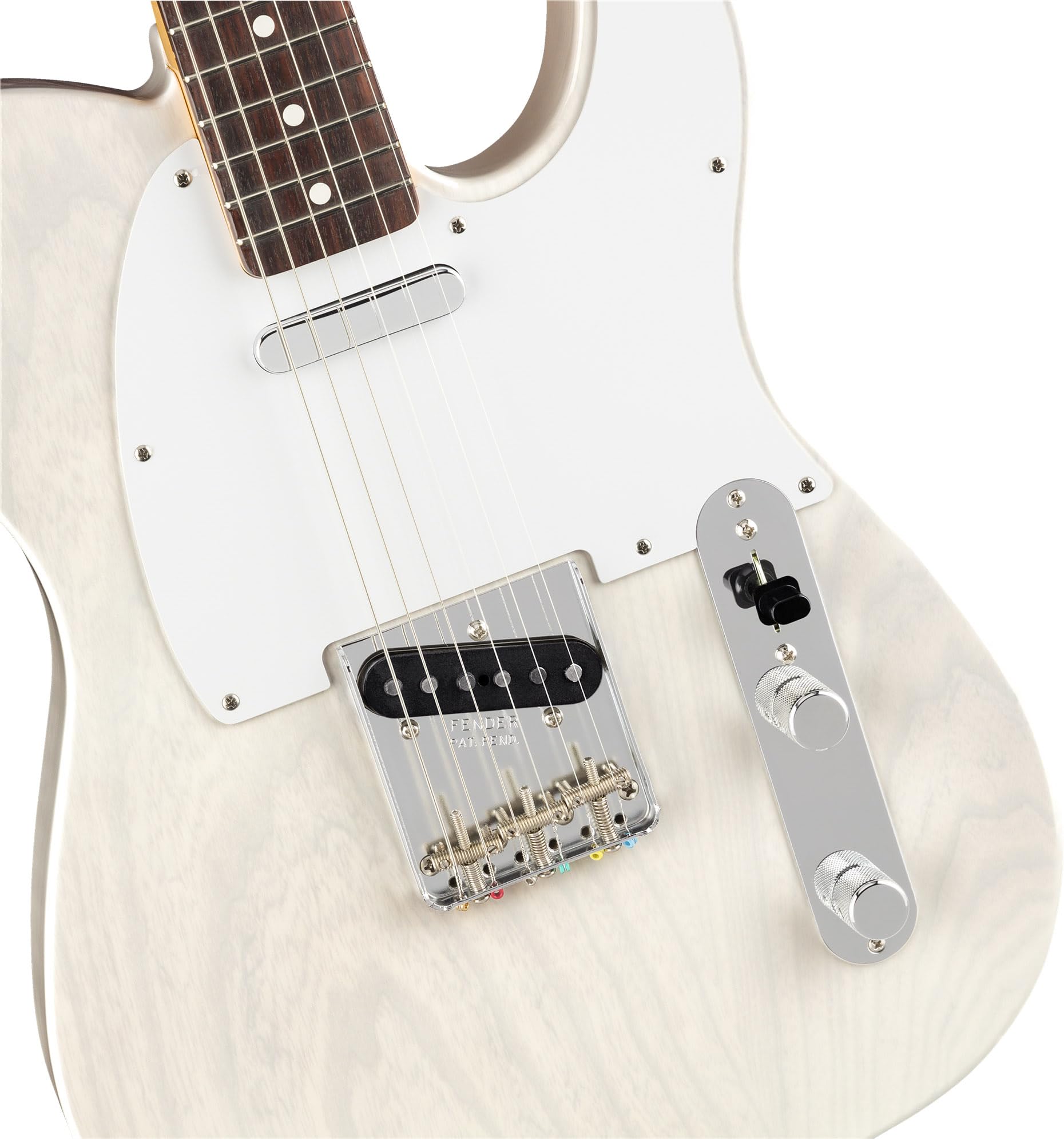 Amazon.com: Fender Jimmy Page Mirror Telecaster - White Blonde