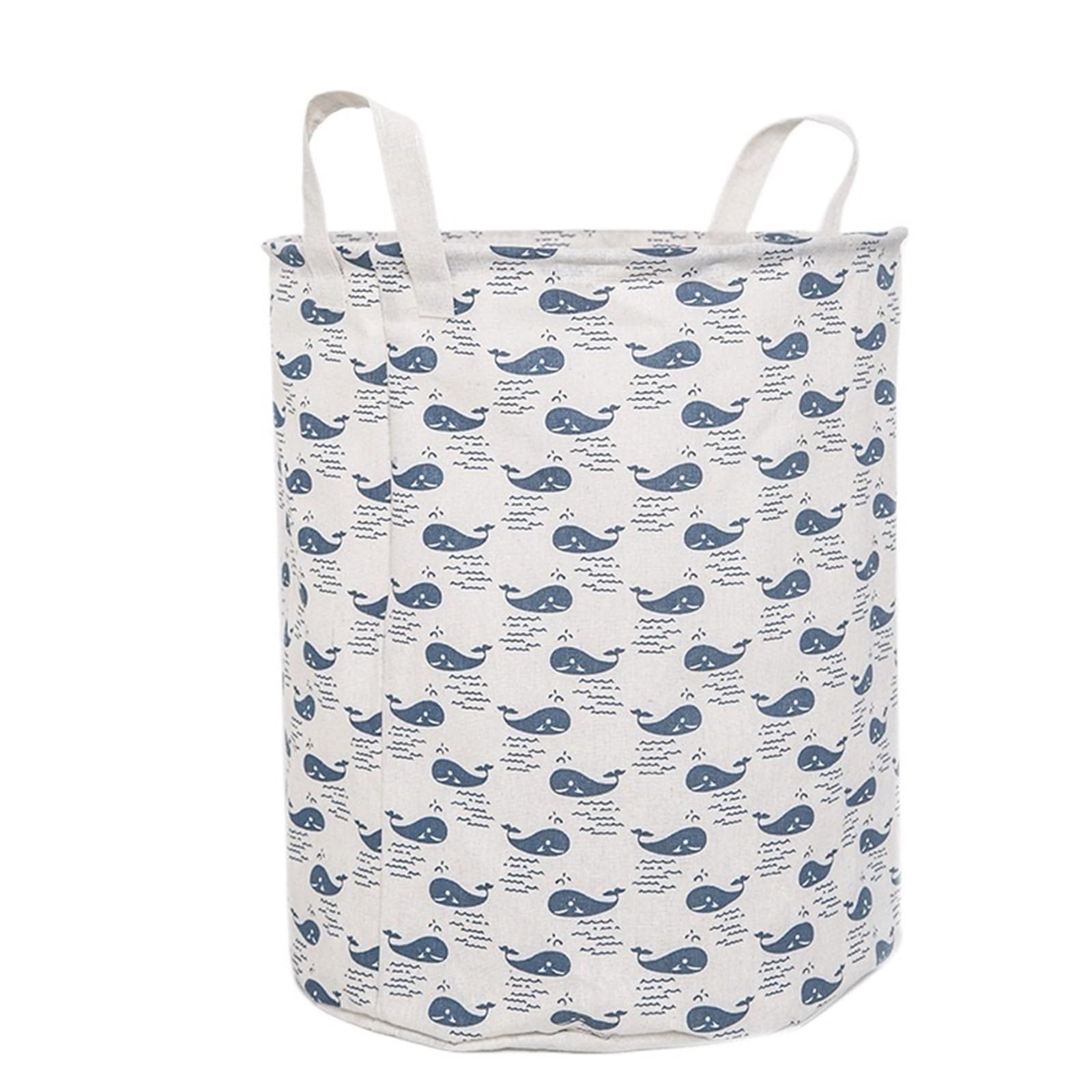 Dirty Clothes Bucket Household Storage Basket For Bedroom(Color2)