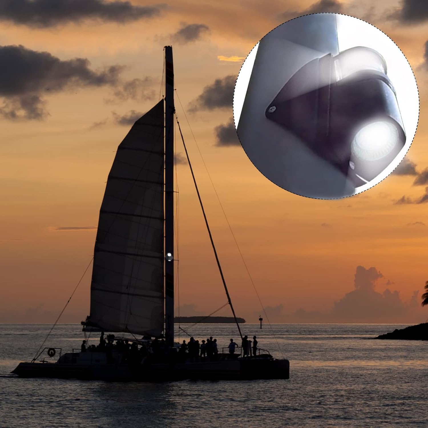 Masthead and Deck Light LED for Sailboat