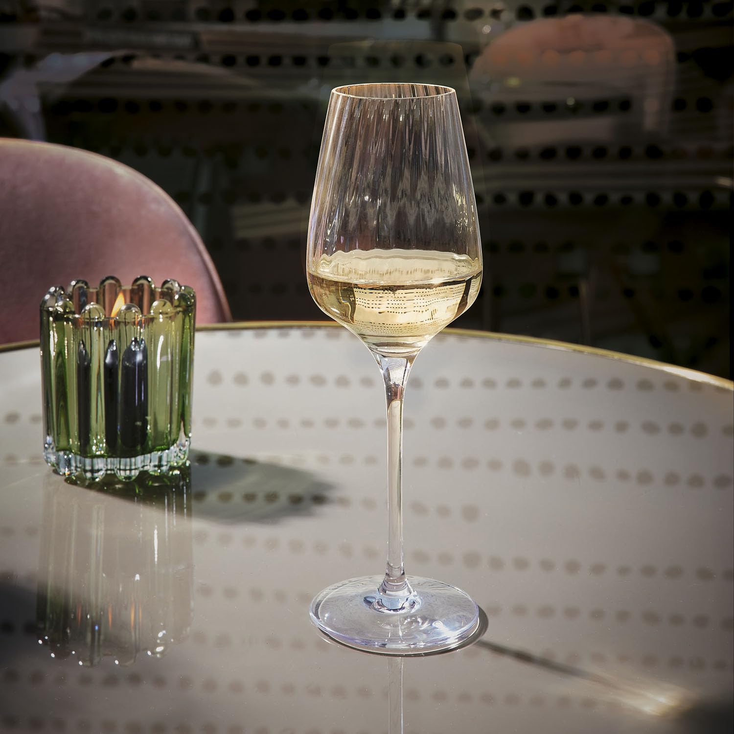 Chef & Sommelier Symetrie Boîte de 6 Verres à vin Krysta 35 cl, Transparent, décontracté