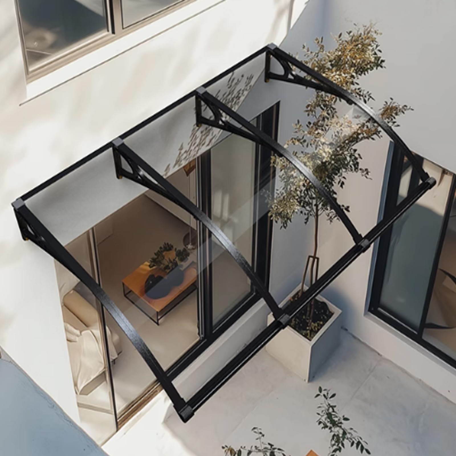 Auvent de jardin pour abriter la terrasse de la pluie