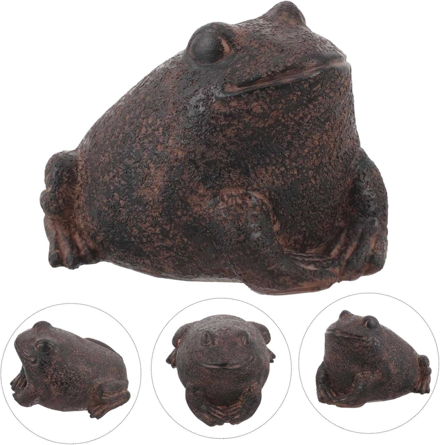 BESPORTBLE Safe Storage Funny Key Hider Frog Fake Appearance Key Hider Modern Decor