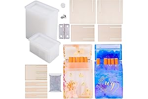 Anti-Rust Epoxy Resin Flip Top Cigarette Case Casting Kit