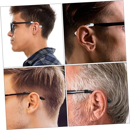 Miniatura 5 de 10 pares de gafas fijas soporte para gafas soporte de gafas portátil para gafas de agarre para las orejas, accesorios para gafas deportivas, lentes