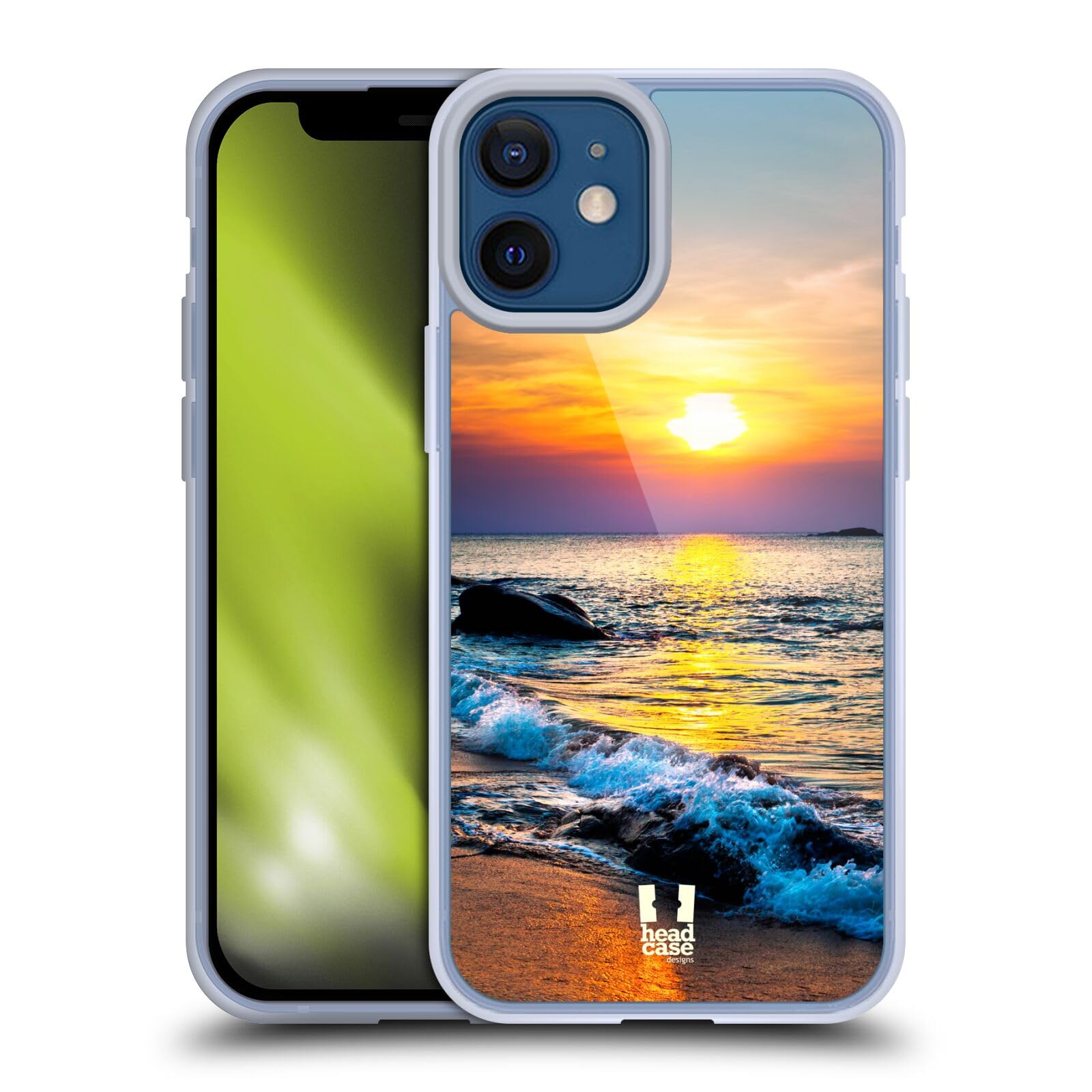 Head Case Designs Tramonto Colorato sul Mare Spiagge Meravigliose Cover