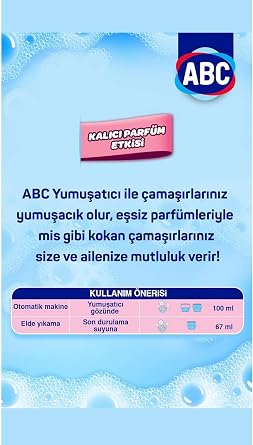 ABC DETERJAN Soft Huzur (Mor) 5 L